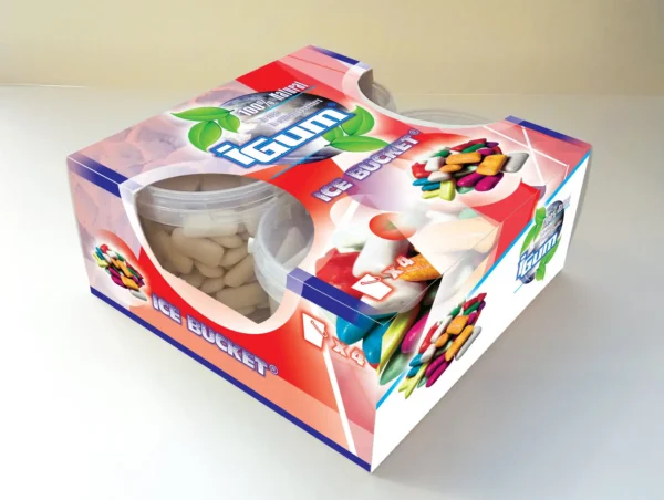 IGUM Chewing Gum Pellets - Display